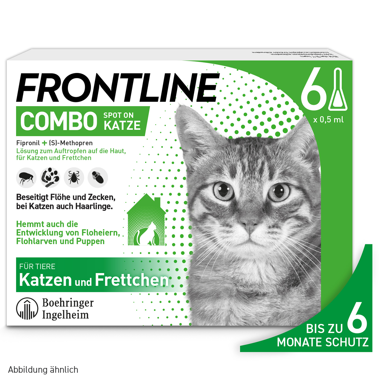 FRONTLINE Combo Spot on Katze Lsg.z.Auft.a.Haut