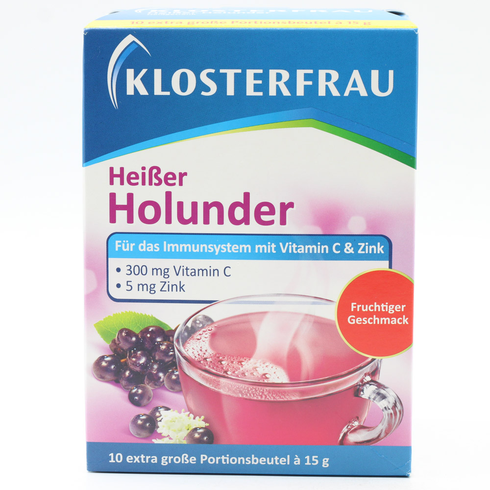 KLOSTERFRAU Broncholind heißer Holunder Granulat