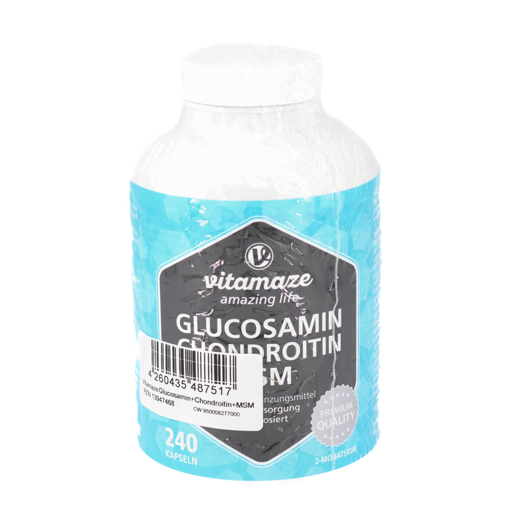 GLUCOSAMIN CHONDROITIN MSM Vitamin C Kapseln