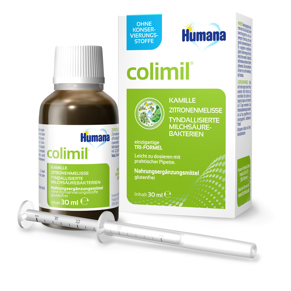 HUMANA colimil o.Konservierungsstoffe m.Dos.Pipet.