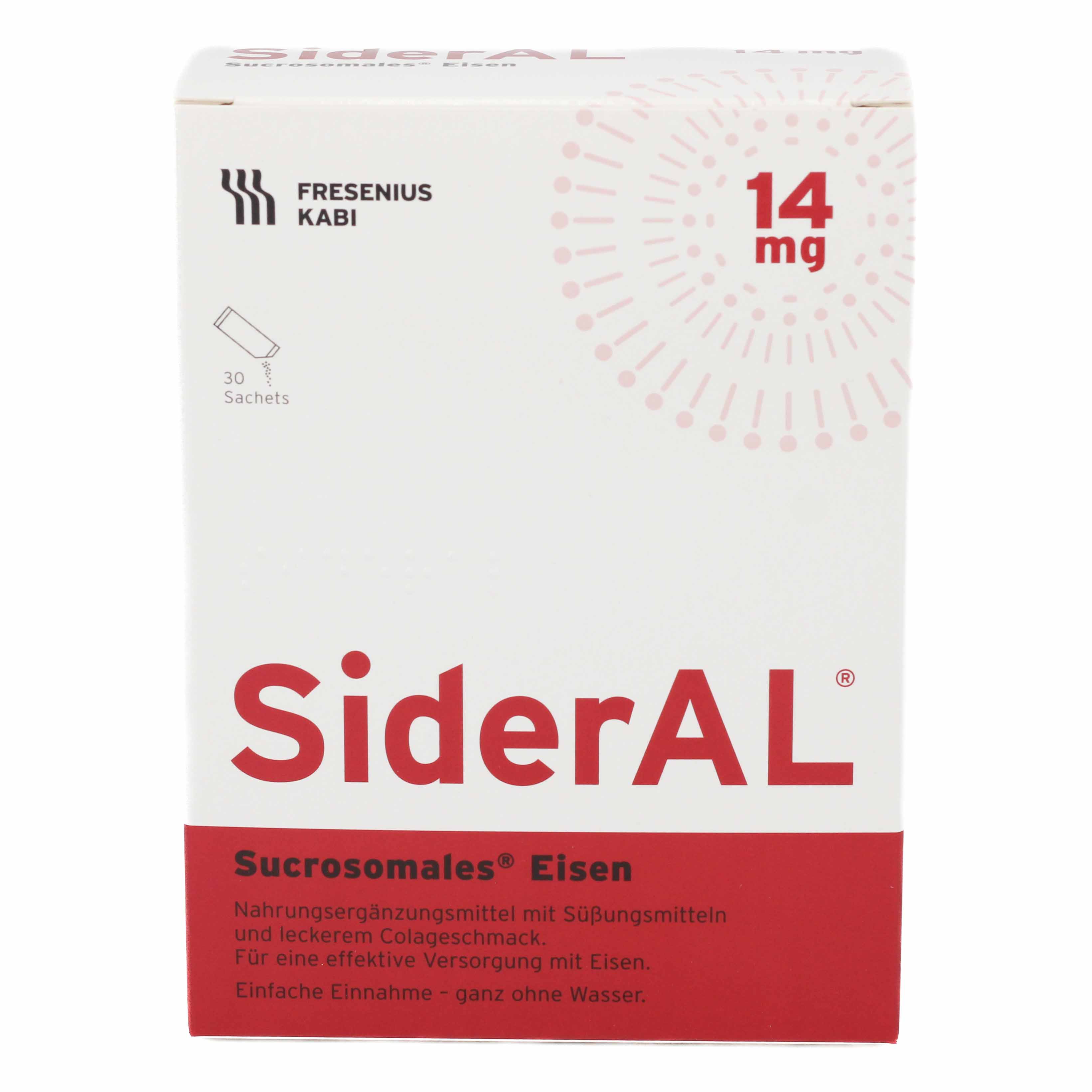 SiderAL® Eisen 14mg Cola bei erhöhtem Eisenbedarf