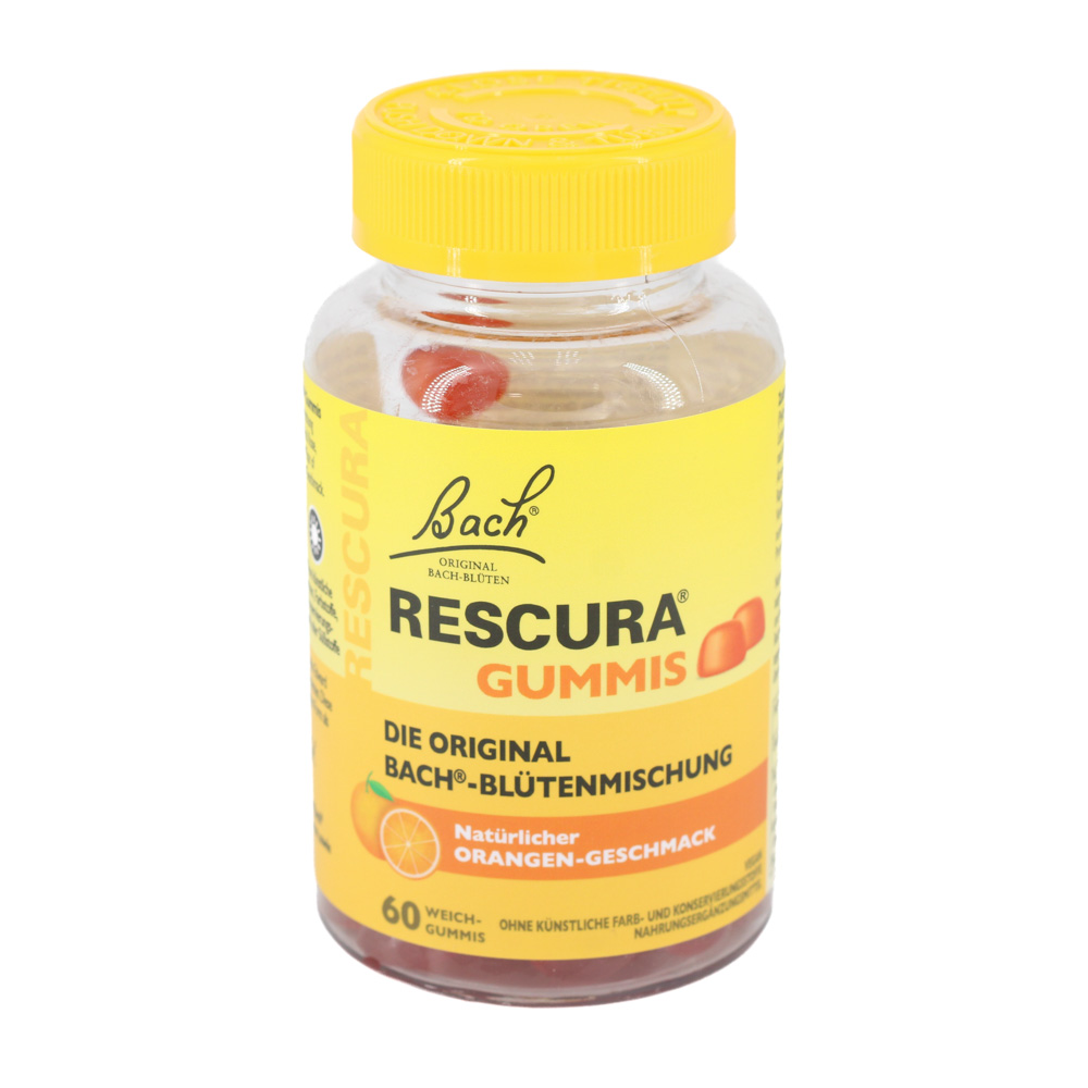 BACHBLÜTEN Original Rescura Gummis Orange