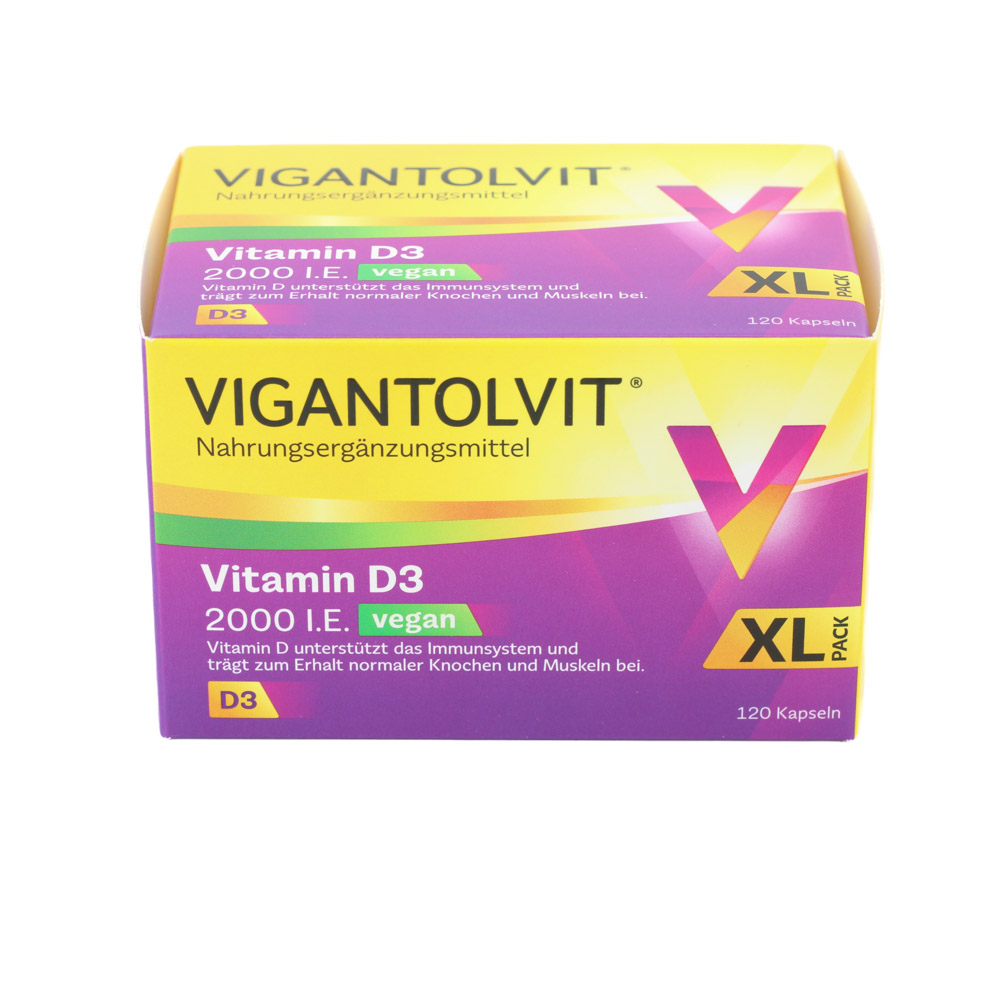 VIGANTOLVIT 2000 I.E. Vitamin D3 vegan Weichkaps.