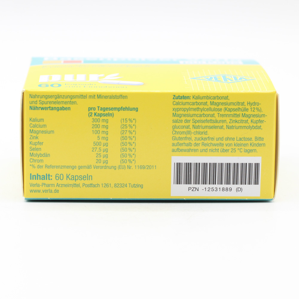 BASENPULVER Verla purKaps