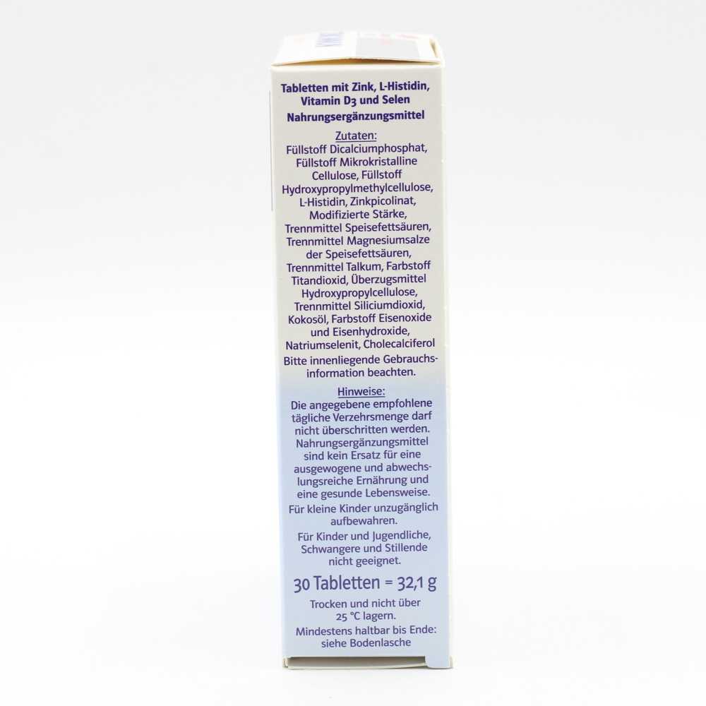 DOPPELHERZ Zink Immun Depot system Tabletten