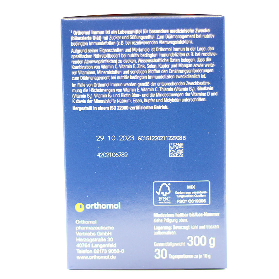 ORTHOMOL Immun Granulat Beutel