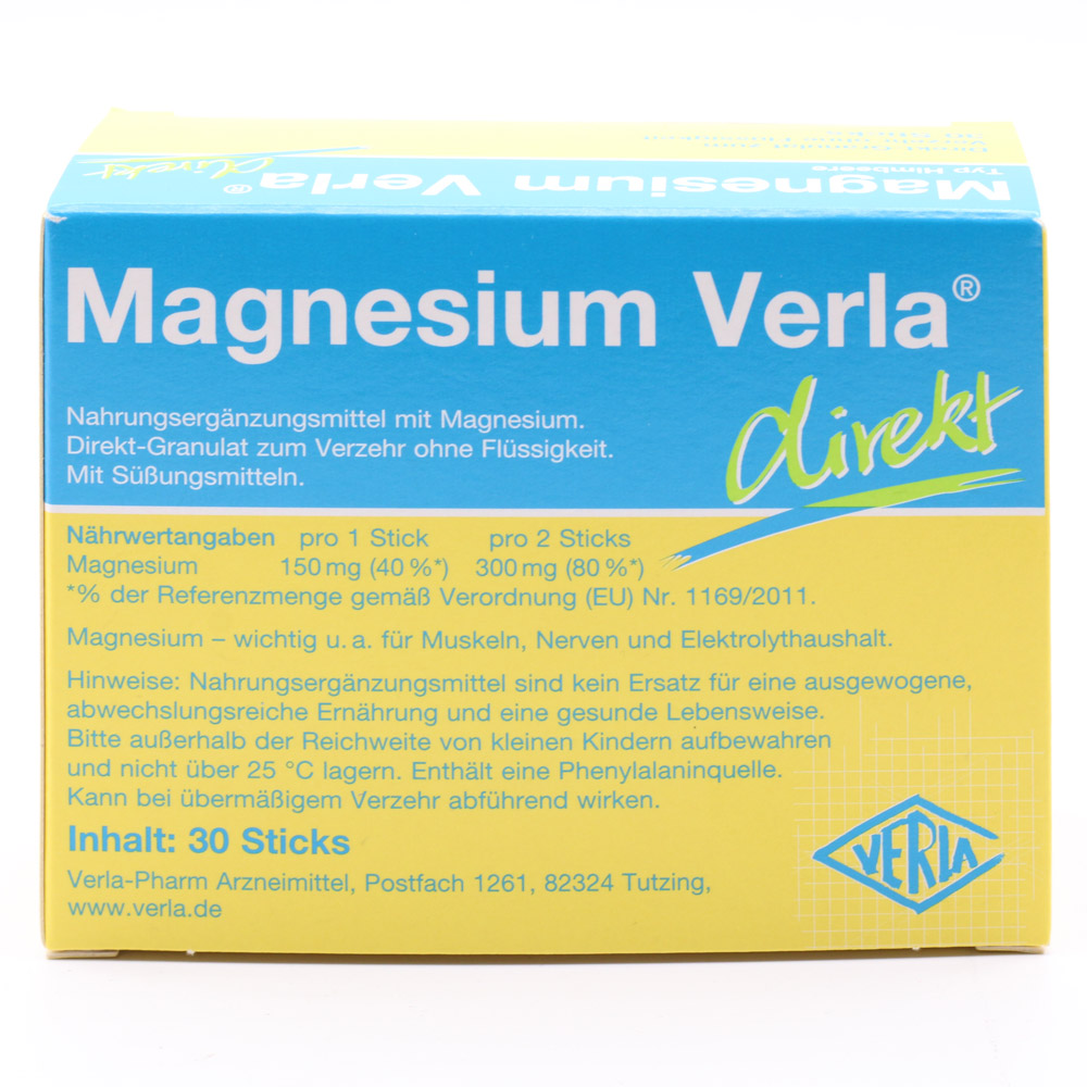 MAGNESIUM VERLA direkt Himbeere Granulat