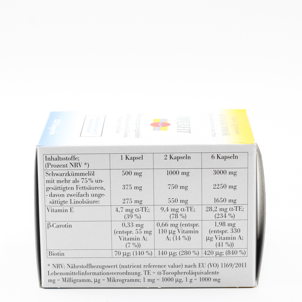 SCHWARZKÜMMELÖL Immerfit Kapseln
