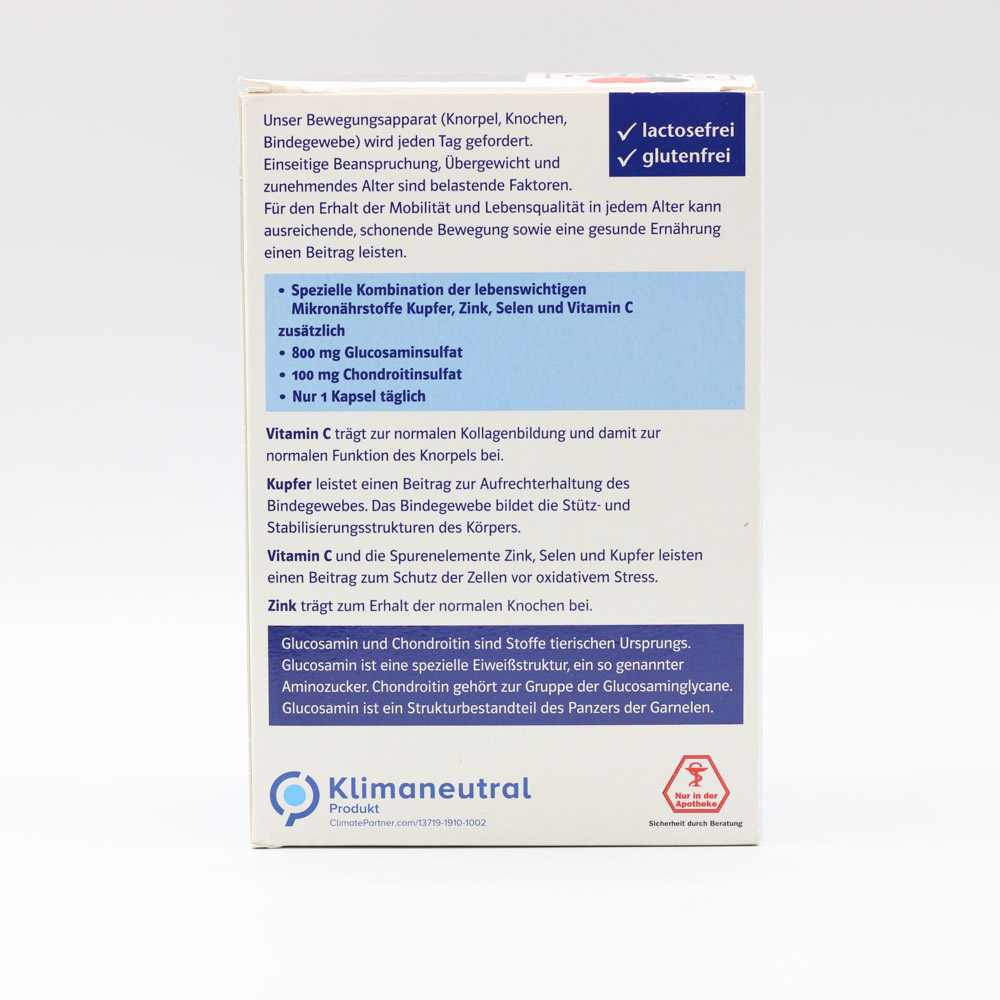 DOPPELHERZ Glucosamin Plus 800 system Kapseln