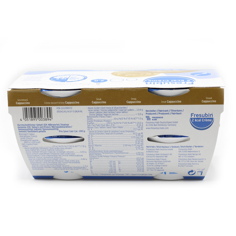 FRESUBIN 2 kcal Creme Cappuccino im Becher