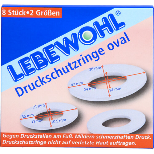 LEBEWOHL Druckschutzringe oval