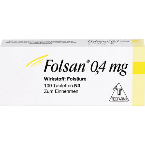 FOLSAN 0,4 mg Tabletten