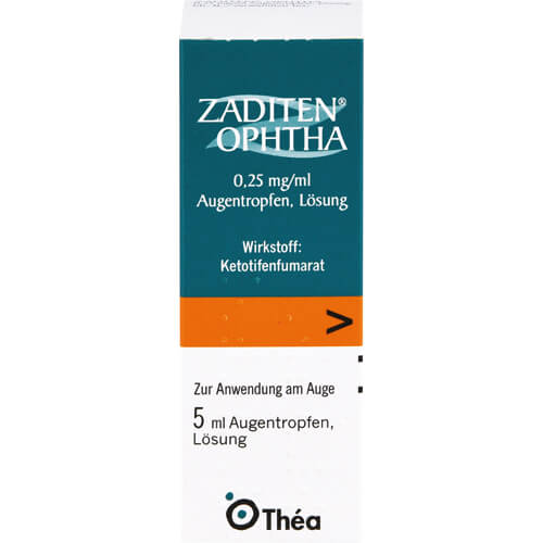 ZADITEN ophtha 0,25 mg/ml Augentropfen