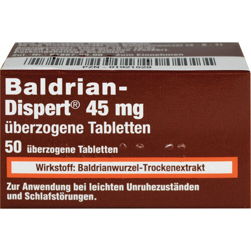 BALDRIAN DISPERT 45 mg überzogene Tabletten
