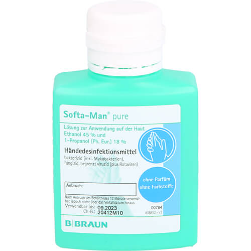 SOFTA-MAN pure Händedesinfektionsmittel