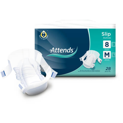 ATTENDS Slip Active 8 M