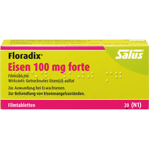 FLORADIX Eisen 100 mg forte Filmtabletten