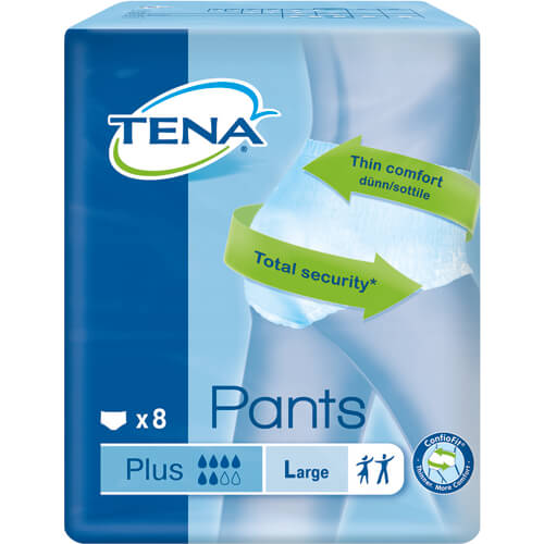 TENA PANTS Plus L bei Inkontinenz