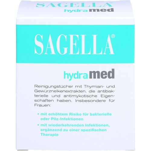 SAGELLA hydramed Intimwaschlotion Tücher