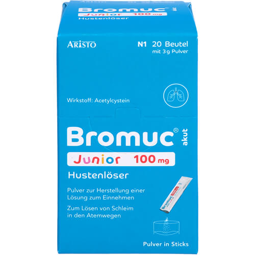 BROMUC akut Junior 100 mg Hustenlöser P.H.e.L.z.E.