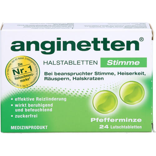 ANGINETTEN Stimme Lutschtabletten