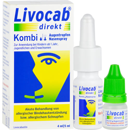 Livocab®direkt Nasenspray/Augentropfen Kombi