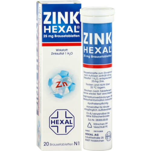 ZINK HEXAL Brausetabletten