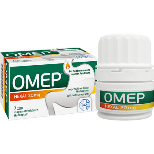 OMEP HEXAL 20 mg magensaftresistente Hartkapseln