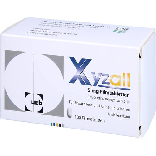 XYZALL 5 mg Filmtabletten