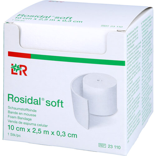 ROSIDAL Soft Binde 10x0,3 cmx2,5 m