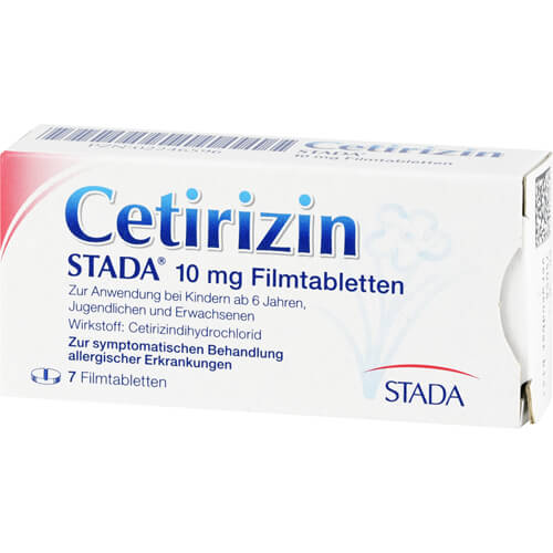 CETIRIZIN STADA 10 mg Filmtabletten