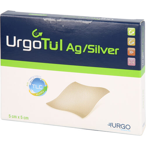 URGOTÜL Silver 5x5 cm Wundgaze