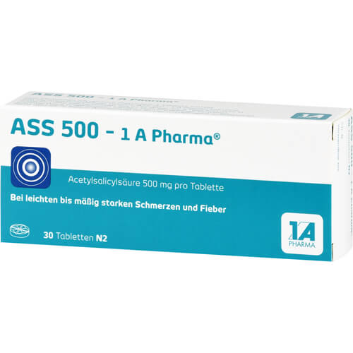 ASS 500-1A Pharma Tabletten