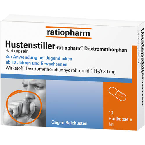 HUSTENSTILLER-ratiopharm Dextromethorphan Kapseln