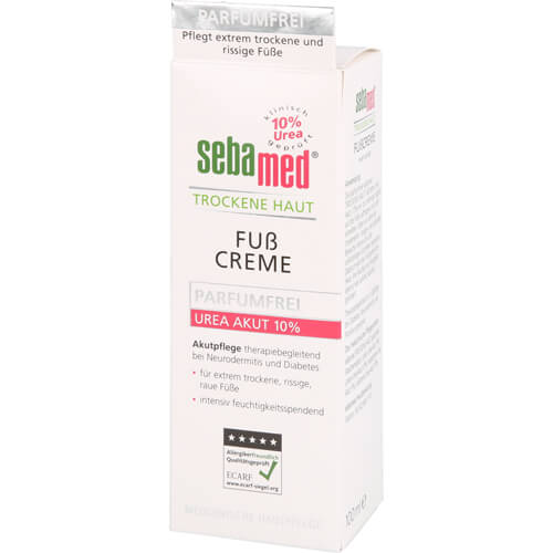 SEBAMED Trockene Haut Fußcreme Urea10% parfümfrei