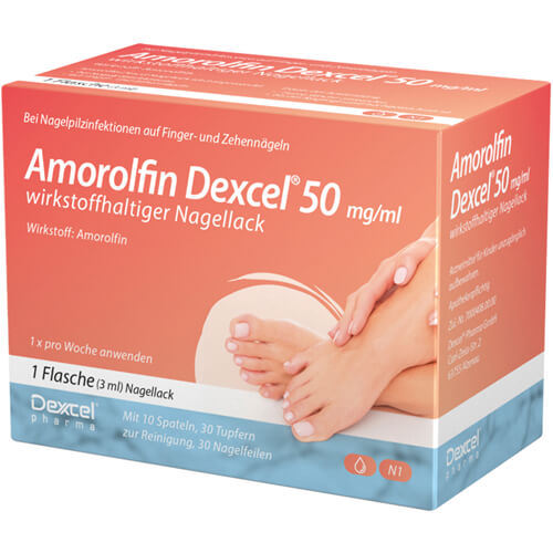 AMOROLFIN Dexcel 50 mg/ml wirkstoffhalt.Nagellack