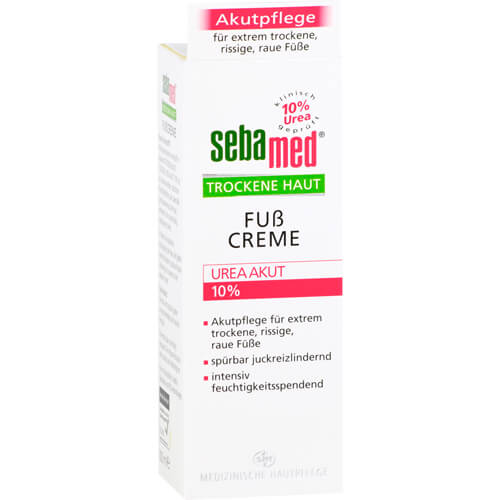 SEBAMED Trockene Haut 10% Urea akut Fußcreme