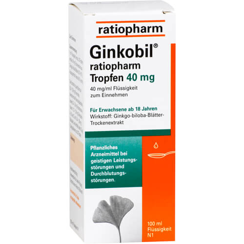 GINKOBIL-ratiopharm Tropfen 40 mg