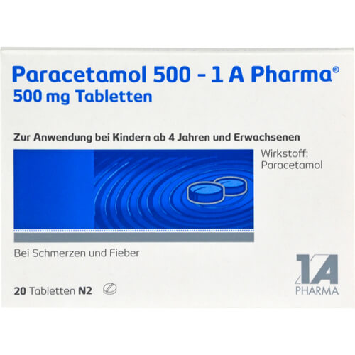 PARACETAMOL 500-1A Pharma Tabletten