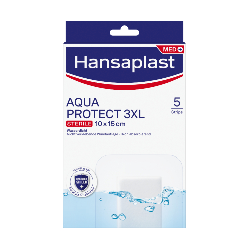 HANSAPLAST Aqua Protect Wundverb.steril 10x15 cm