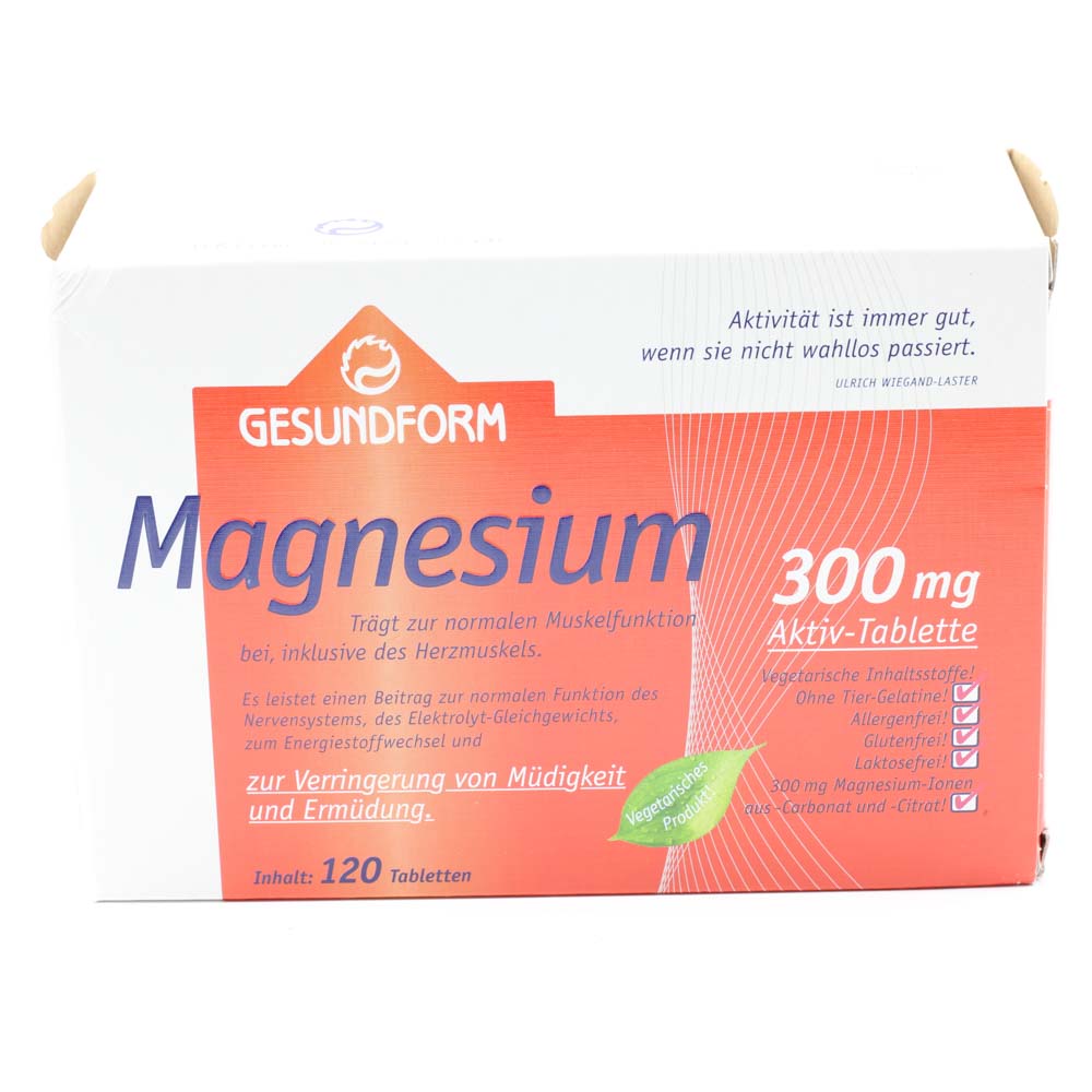 GESUNDFORM Magnesium 300 Filmtabletten