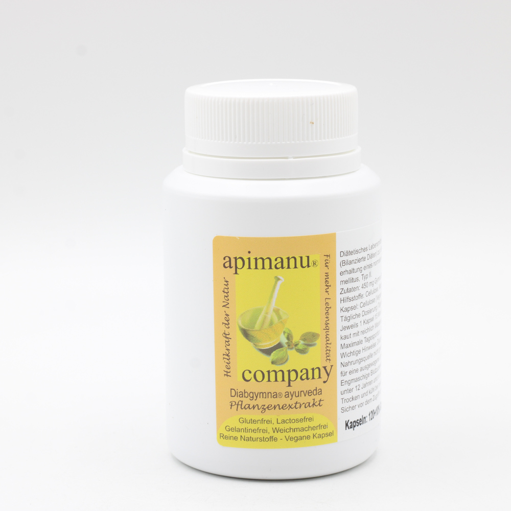 APIMANU Diabgymna Ayurveda Kapseln