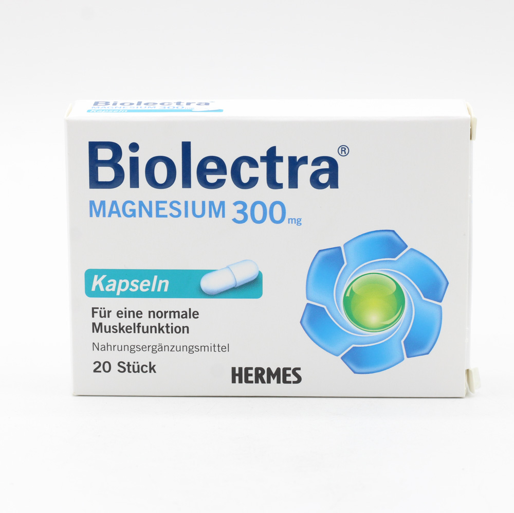 BIOLECTRA Magnesium 300 mg Kapseln