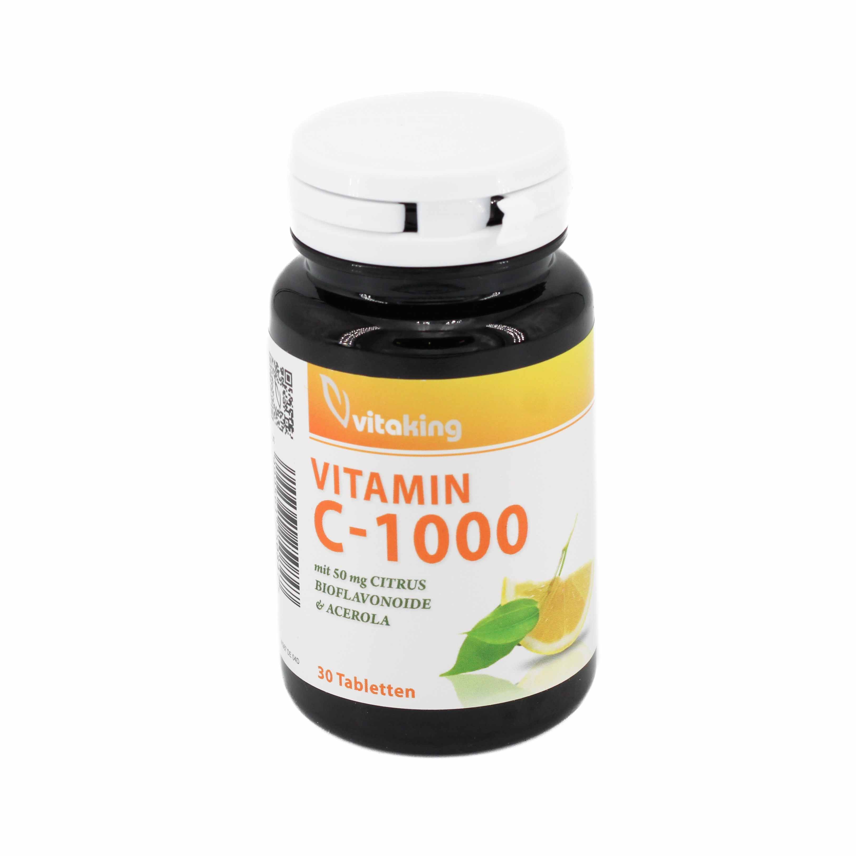 VITAMIN C 1000 mit Bioflavonoide Tabletten