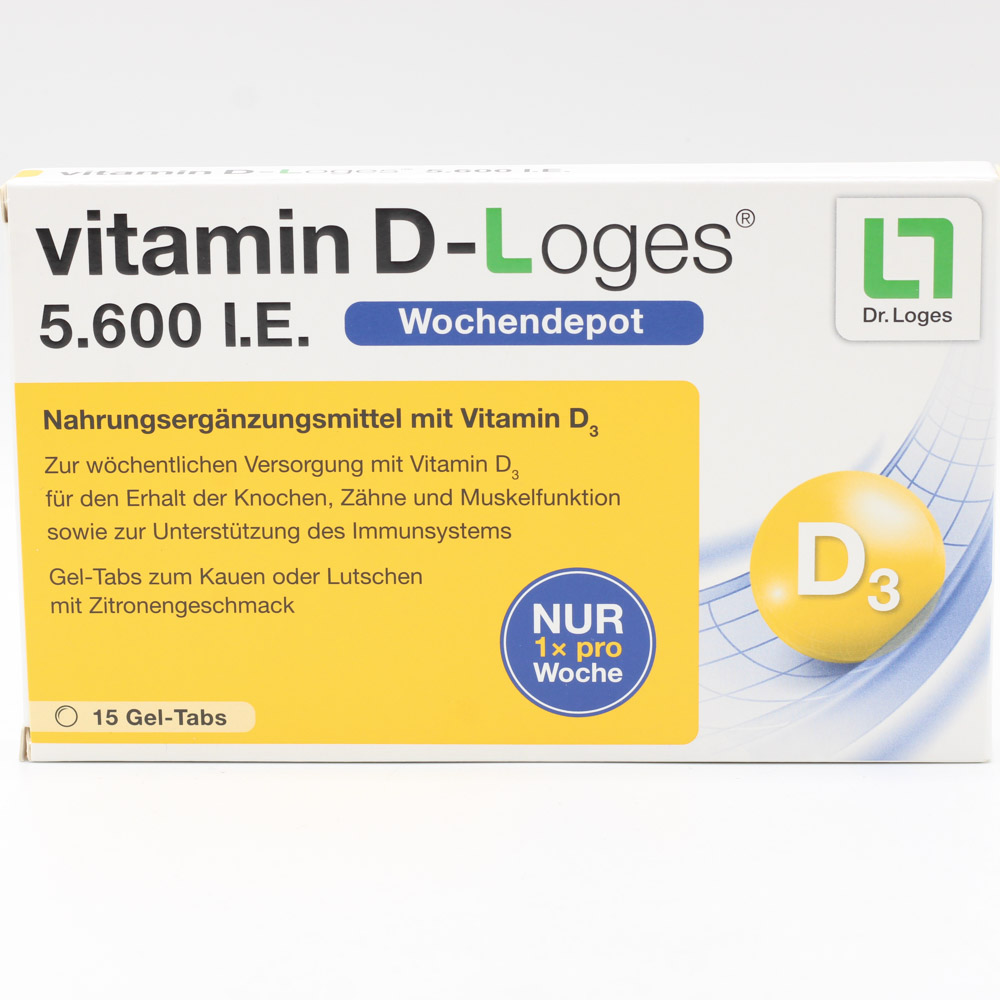 VITAMIN D-LOGES 5.600 I.E. Wochendepot