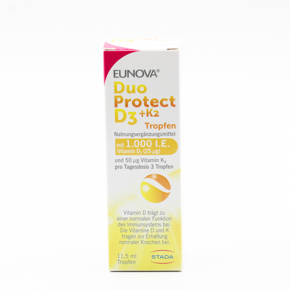 EUNOVA DuoProtect D3+K2 1000 I.E./50 μg Tropfen