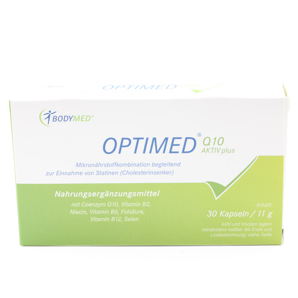 OPTIMED Q10 Aktiv plus Kapseln