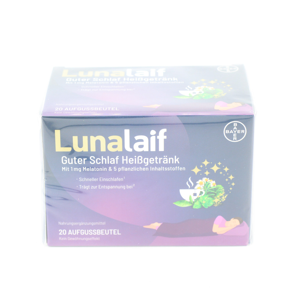 LUNALAIF Guter Schlaf Heißgetränk Beutel