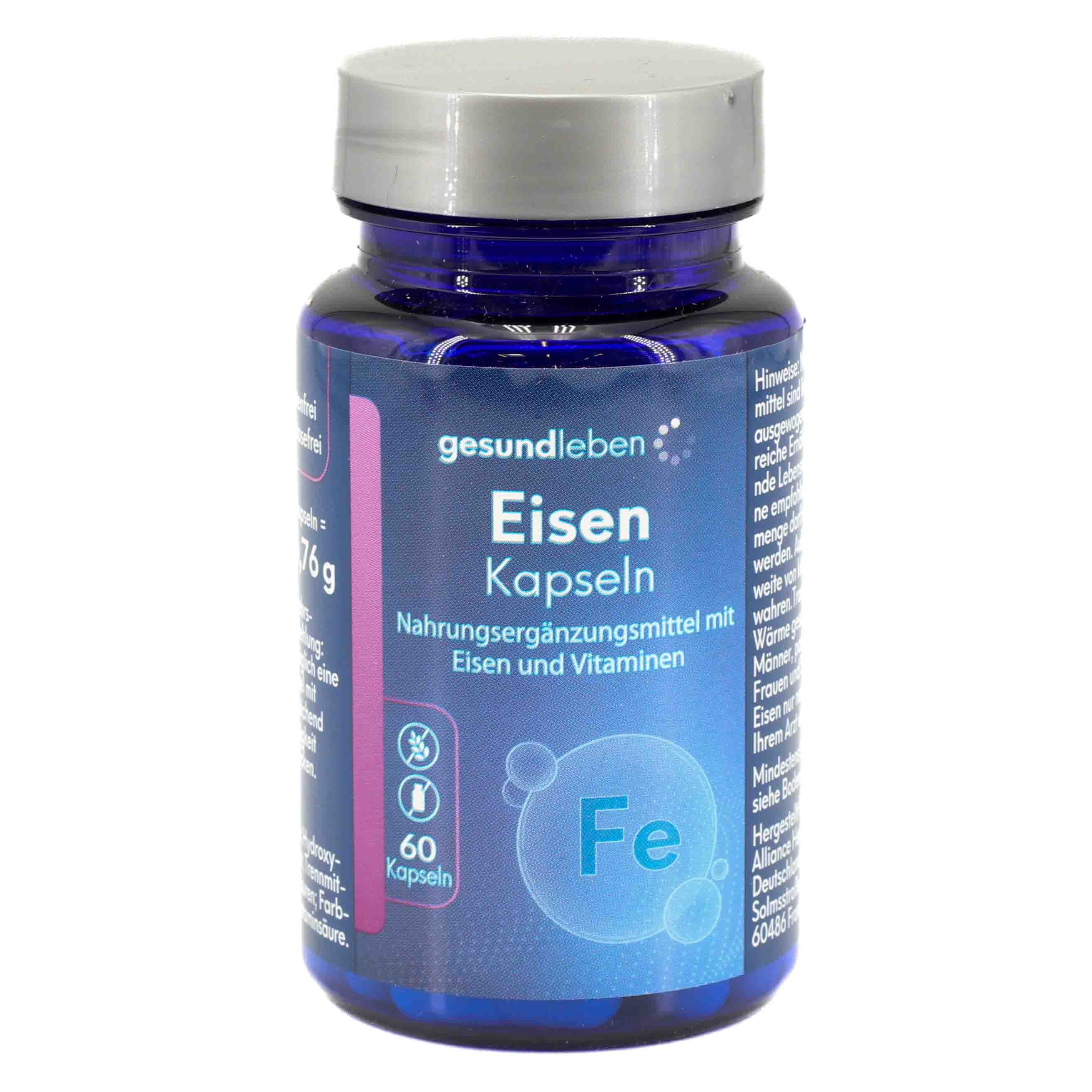 GESUND LEBEN Eisen 15 mg Kapseln