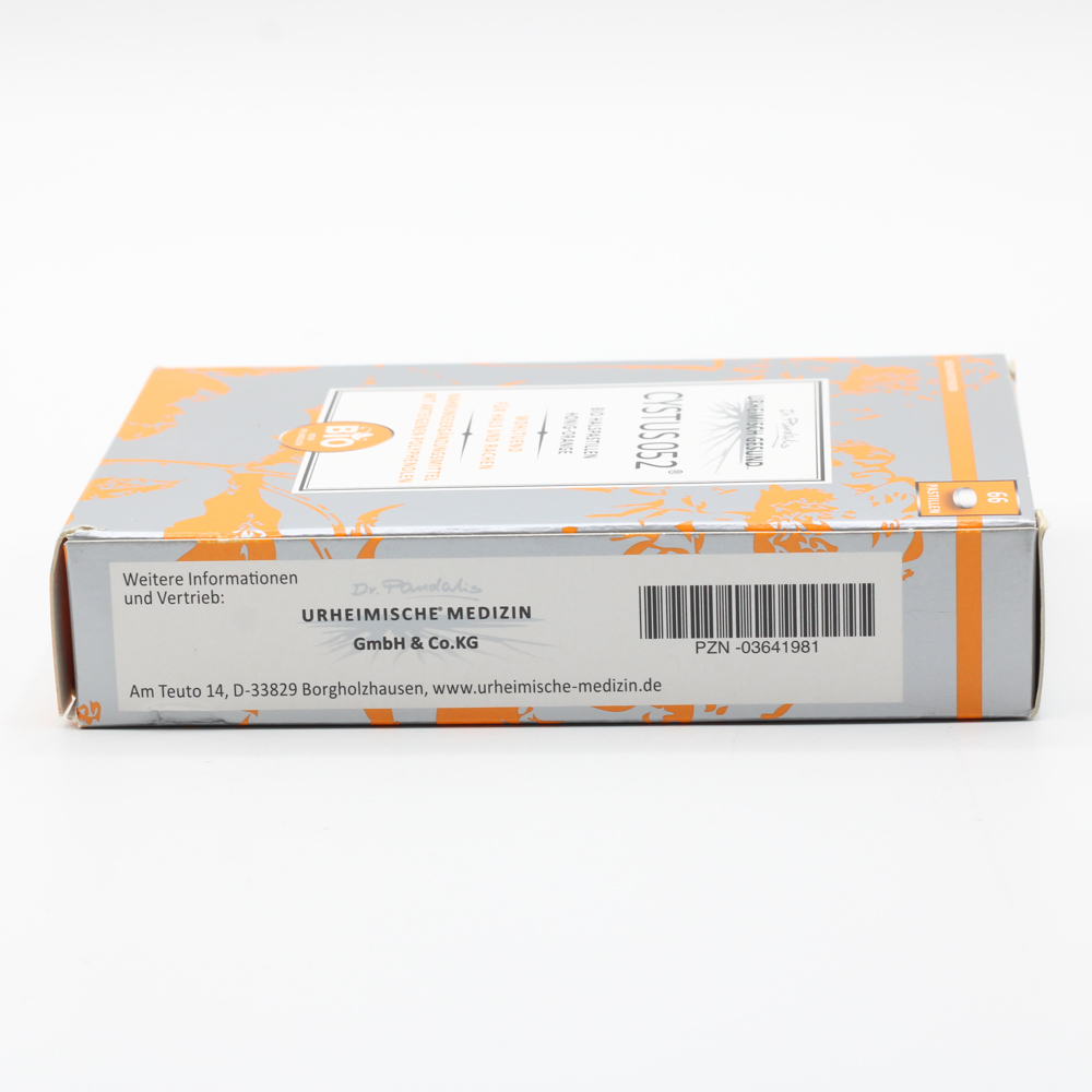 CYSTUS 052 Bio Halspastillen Honig Orange